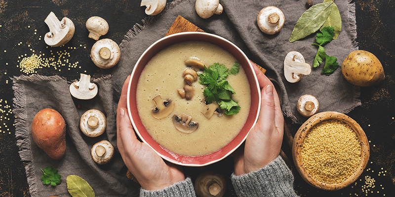 Mushroom soup