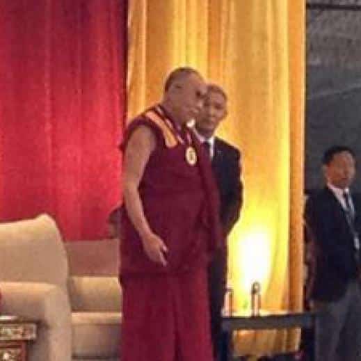 The Dalai Lama in Charlottesville, Virginia