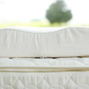 A contour pillow fits the curvature of your neck