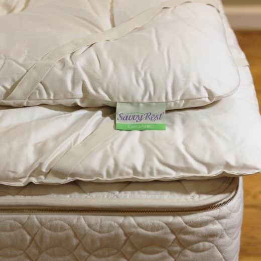 certified organic wool mattress topper