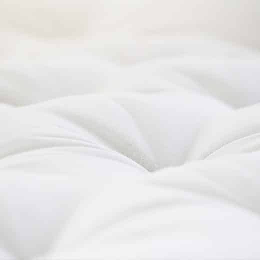 Savvy Rest's organic wool mattress, the Pastoral, is hand-tufted