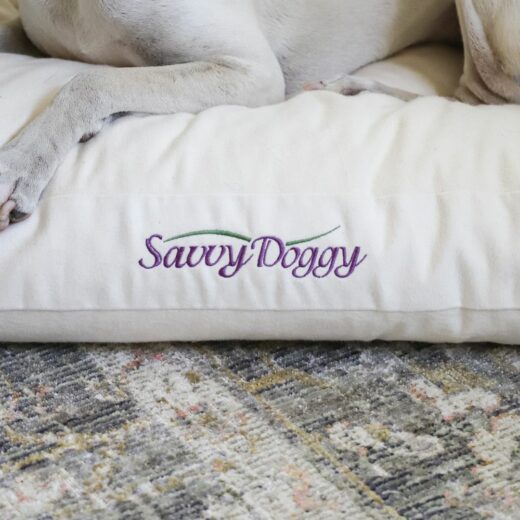 Organic Dog Bed Cover - Savvy Doggy Pet Bed Cover