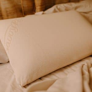 This pillow is made with natural Talalay latex and is ideal for side sleepers.