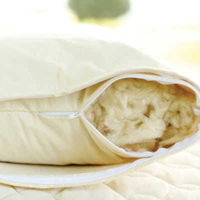 body pillow filled with organic kapok